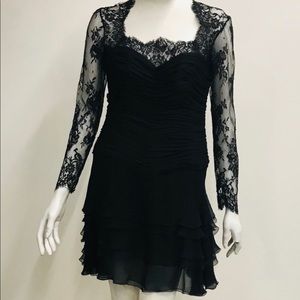 Long sleeve lace dress